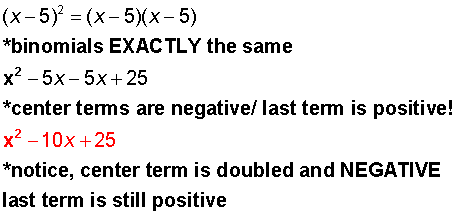last term is negative because (-5)(-5)=25