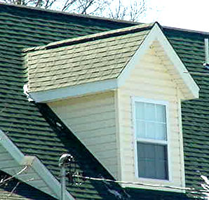 a gable is a very common roof addition in some areas